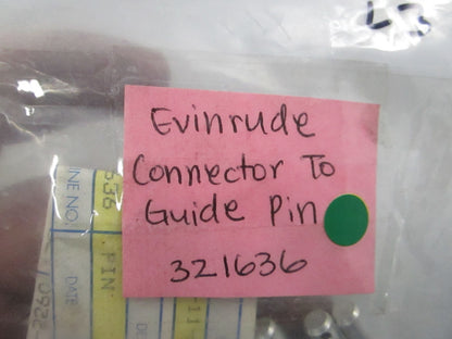 NEW OEM (LOT OF 3) 321636 0321636 OMC Johnson Evinrude Connector to Pin 0810