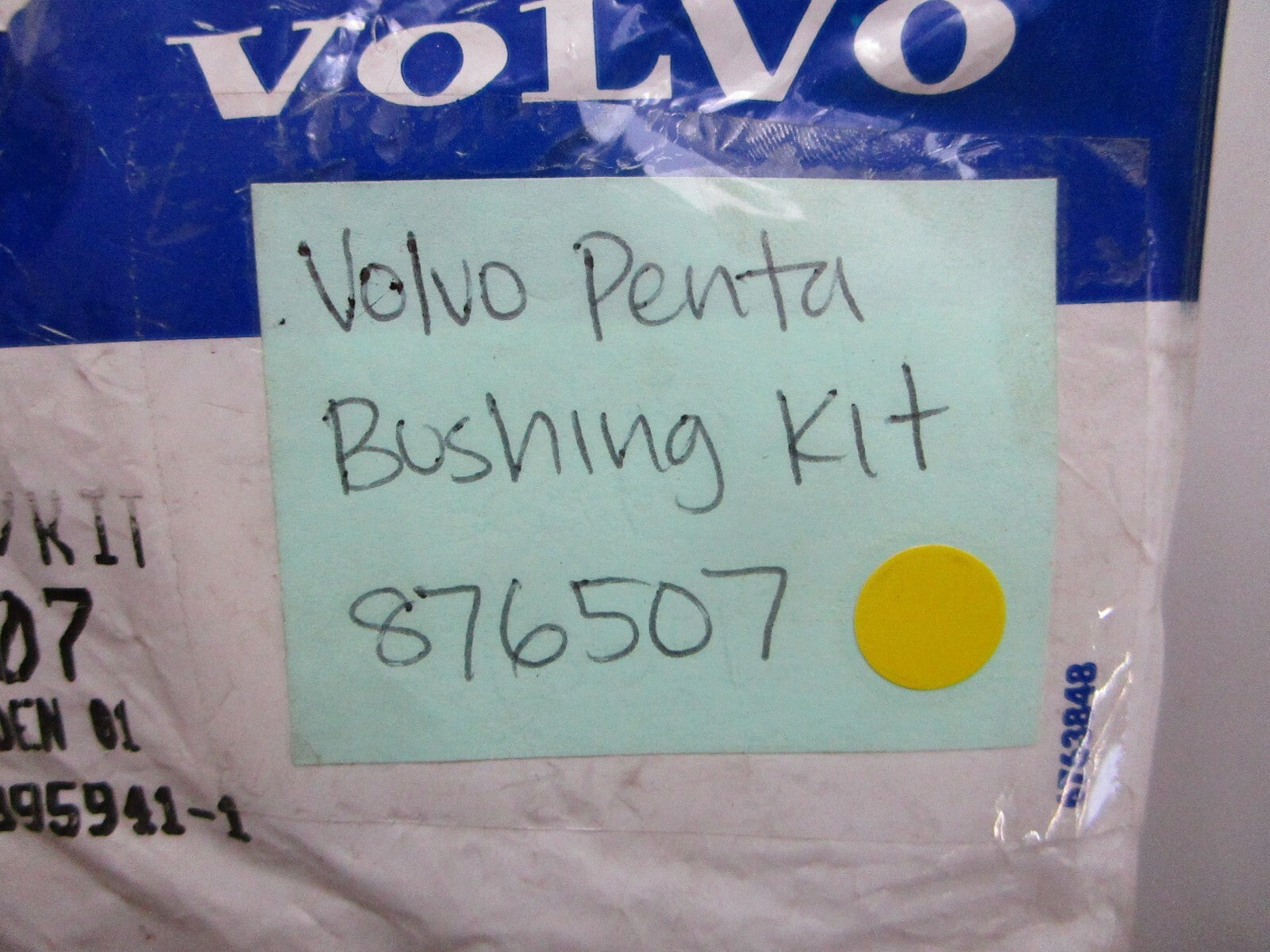 *NEW OEM* 0750 Volvo Penta BUSHING KIT 876507