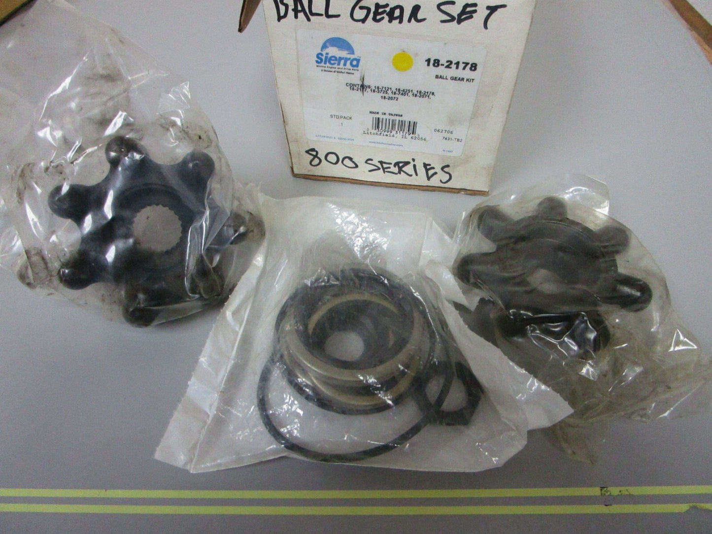 *NEW* 0720 Sierra Ball Gear Set 18-2178 Replaces: OMC Evinrude 908063 908383
