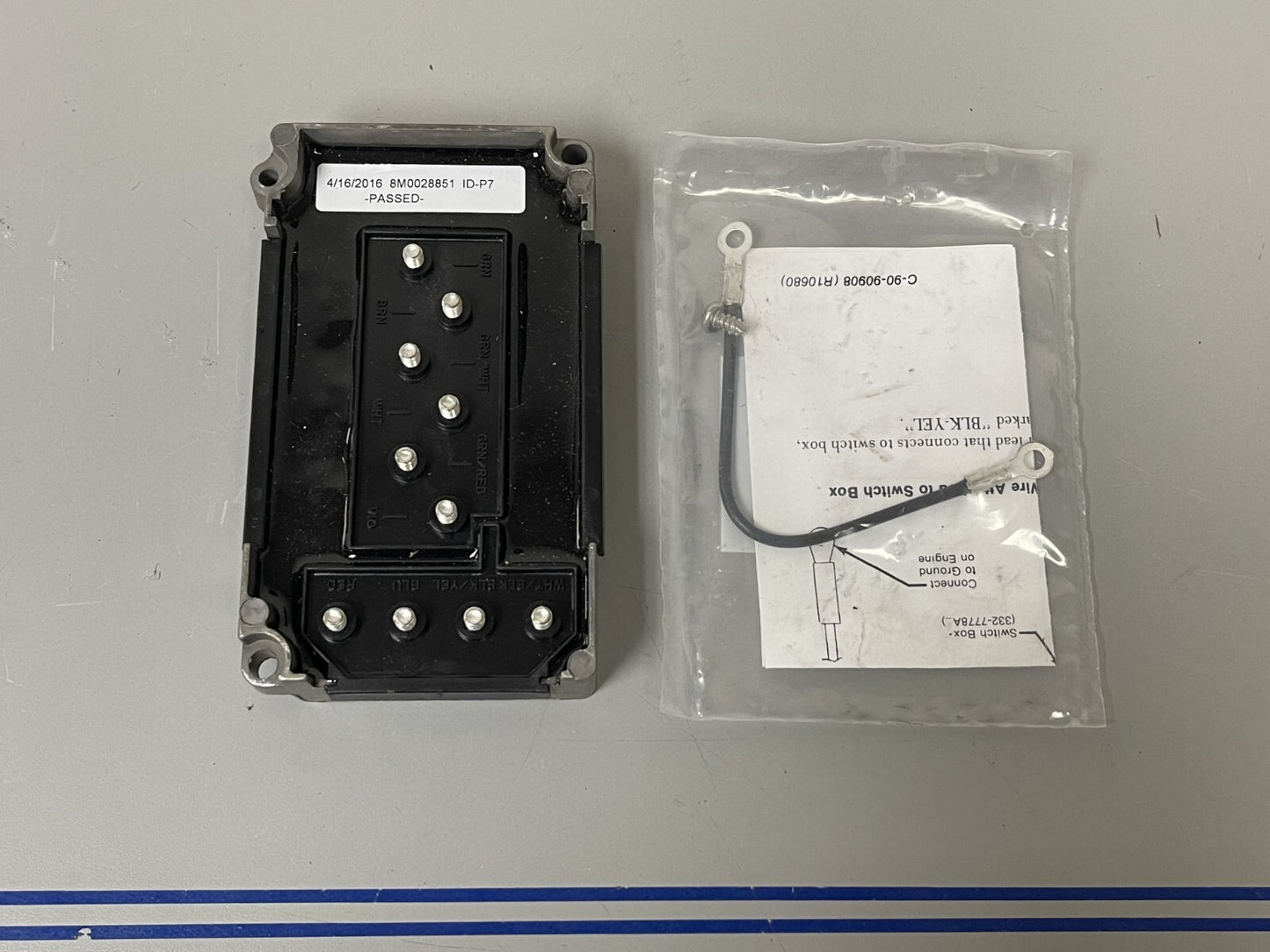 *NEW OEM* 0670 Mercury Quicksilver Switch Box Assembly 332-7778A12