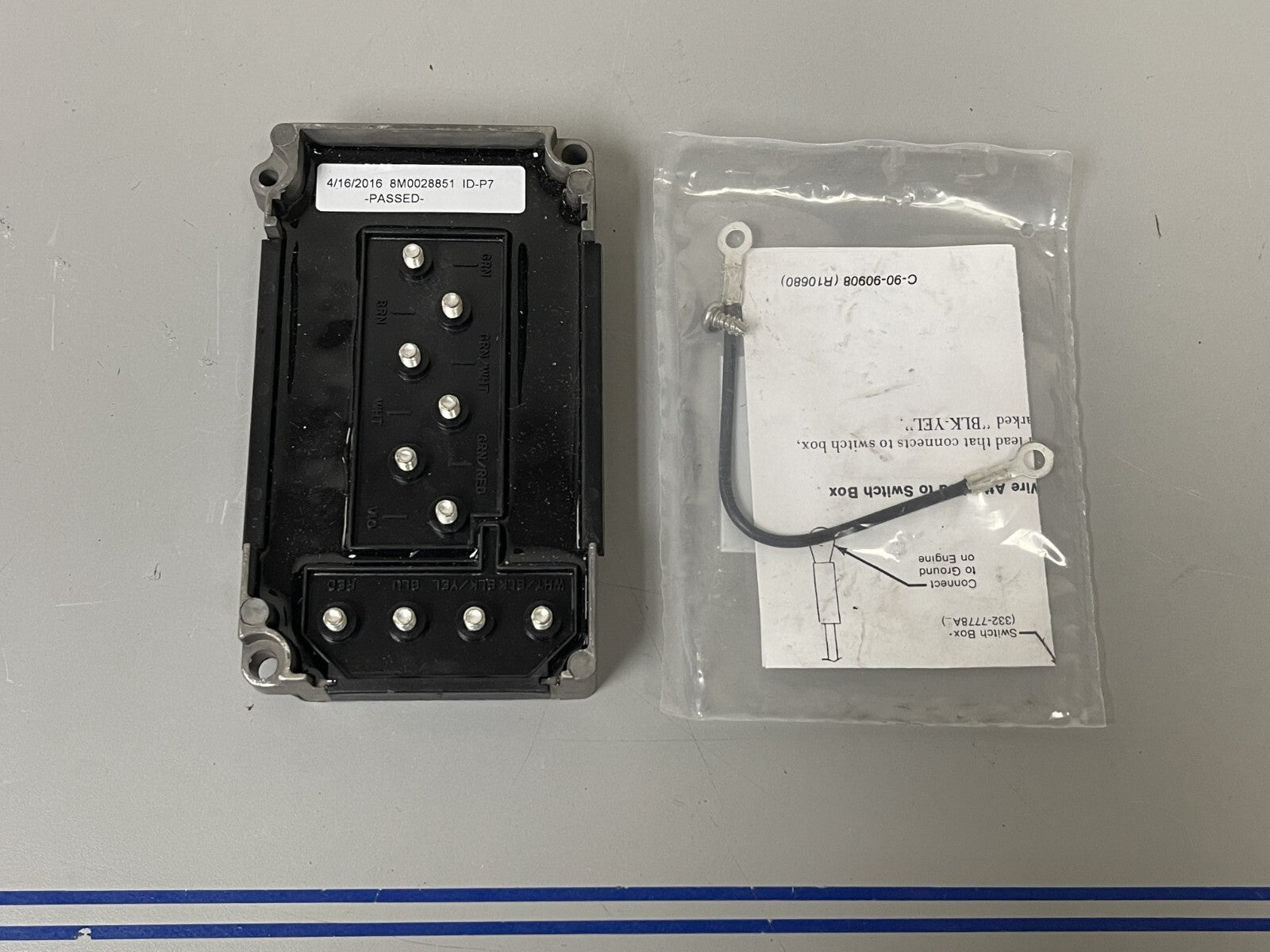 *NEW OEM* 0670 Mercury Quicksilver Switch Box Assembly 332-7778A12