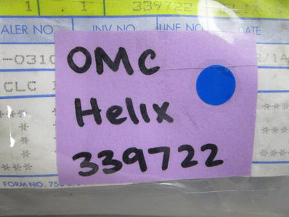 NEW OEM 339722 0339722 OMC Johnson Evinrude Helix 0810