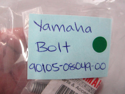 NEW OEM (LOT OF 2) 90105-08049-00 Yamaha Bolt 0810