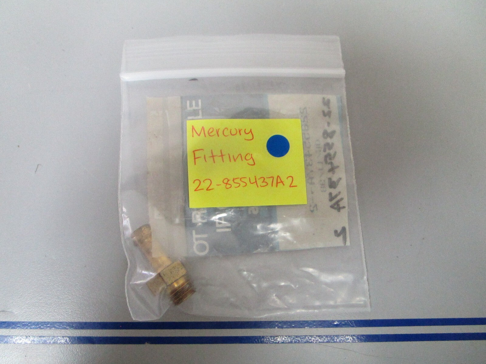 *NEW OEM* 0810 Mercury Quicksilver Fitting 22-855437A2