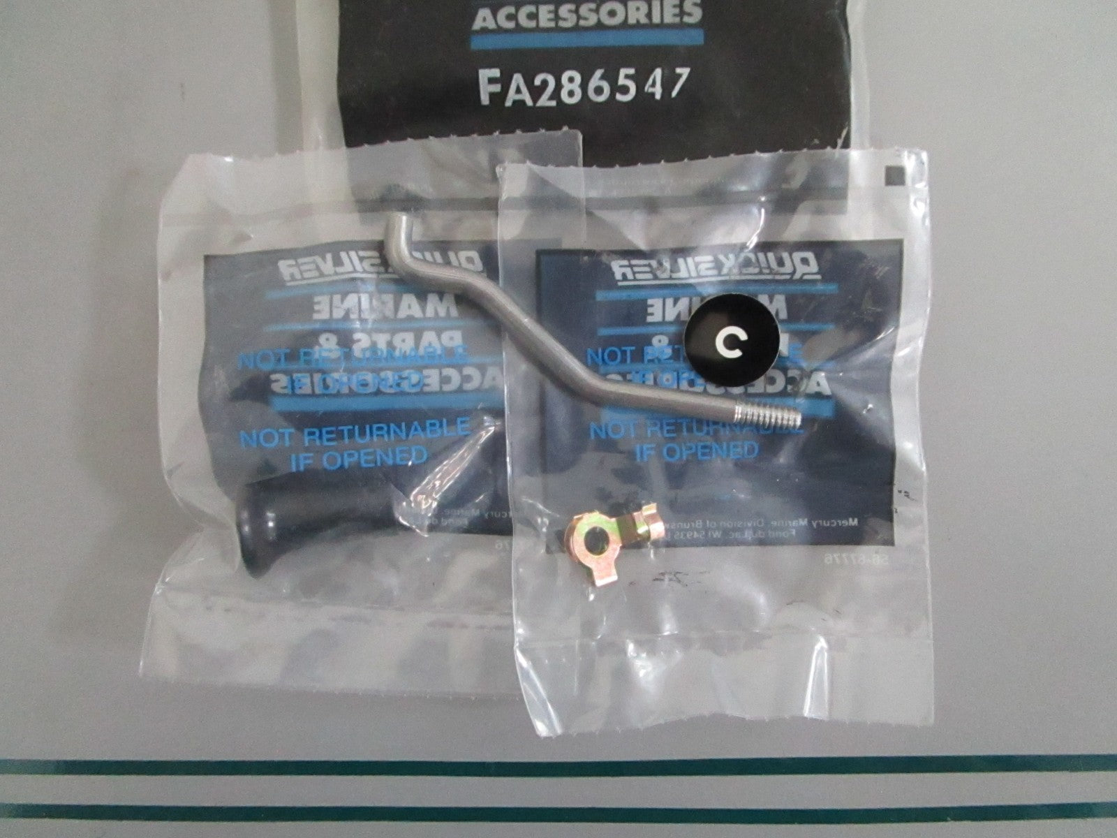Mercury NEW OEM Choke Knob Kit FA286547 NOS Genuine Marine Outboard Part 0820