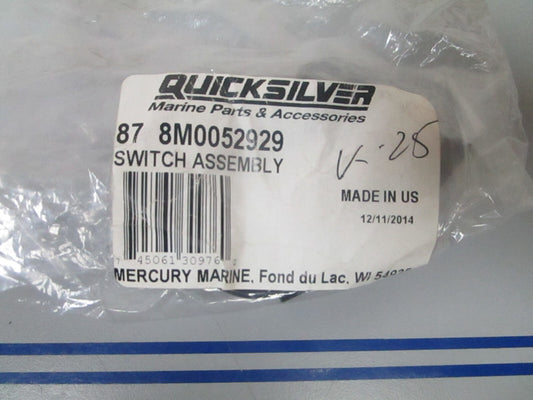 *NEW OEM* 0810 Mercury Quicksilver Switch Assembly 87-8M0052929
