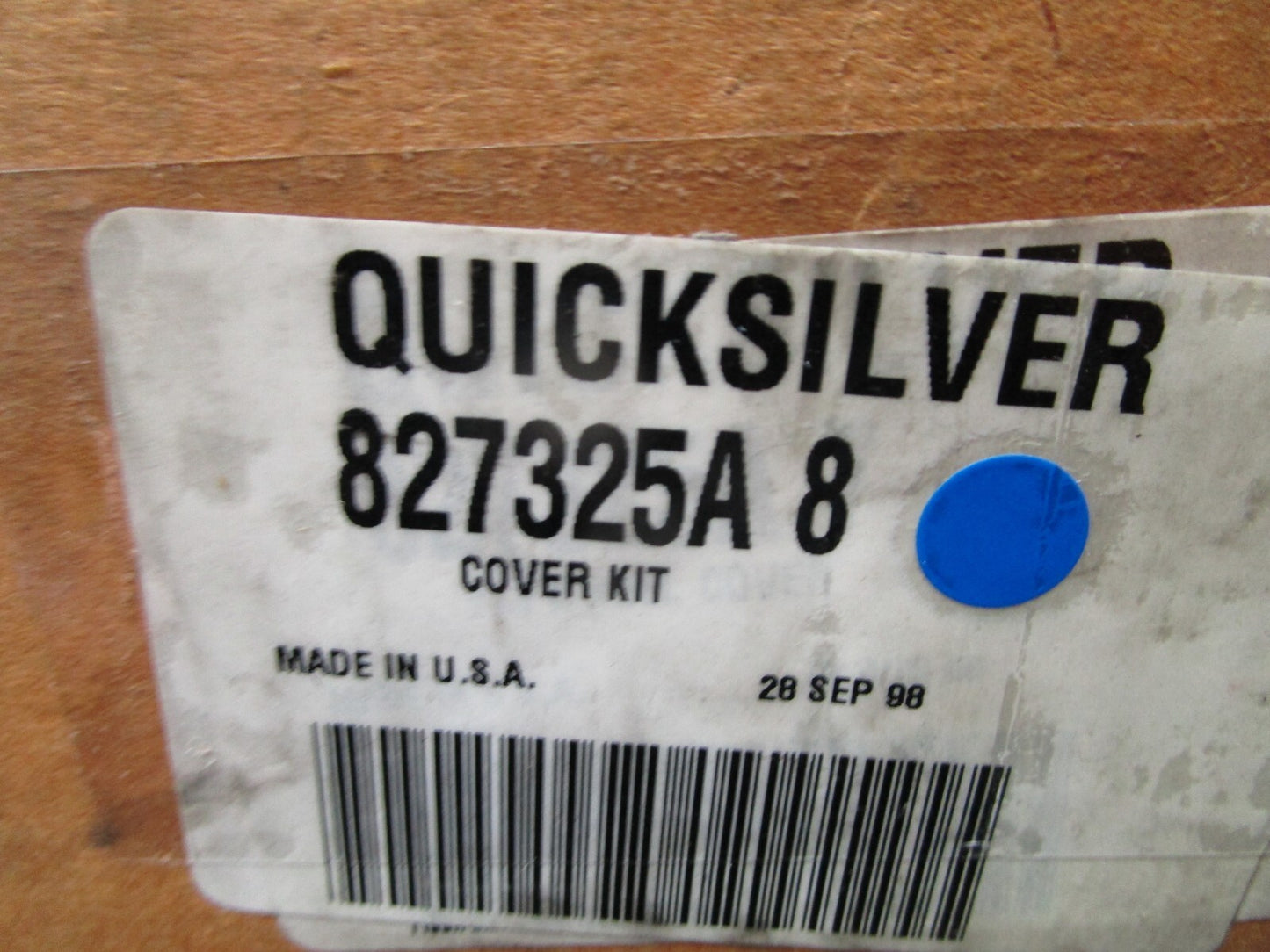 *NEW OEM* 0720 Mercury Quicksilver Direct Fuel Injection V6 Cover Kit 827325A8