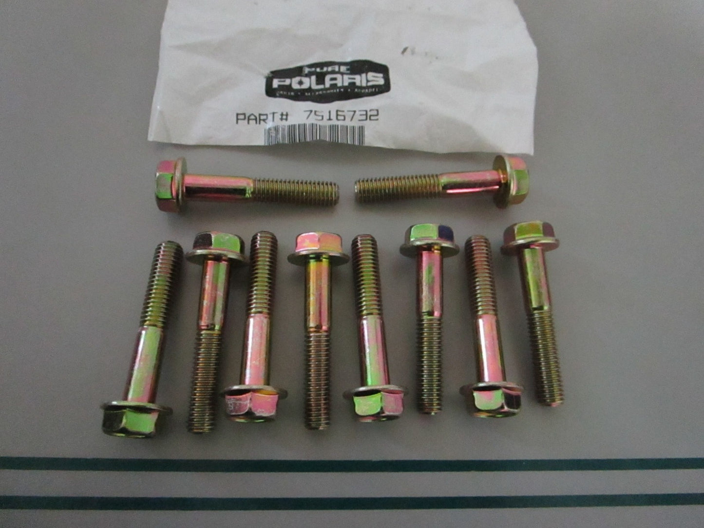 NEW OEM (LOT OF 10) 7516732 Polaris Bolt 0810