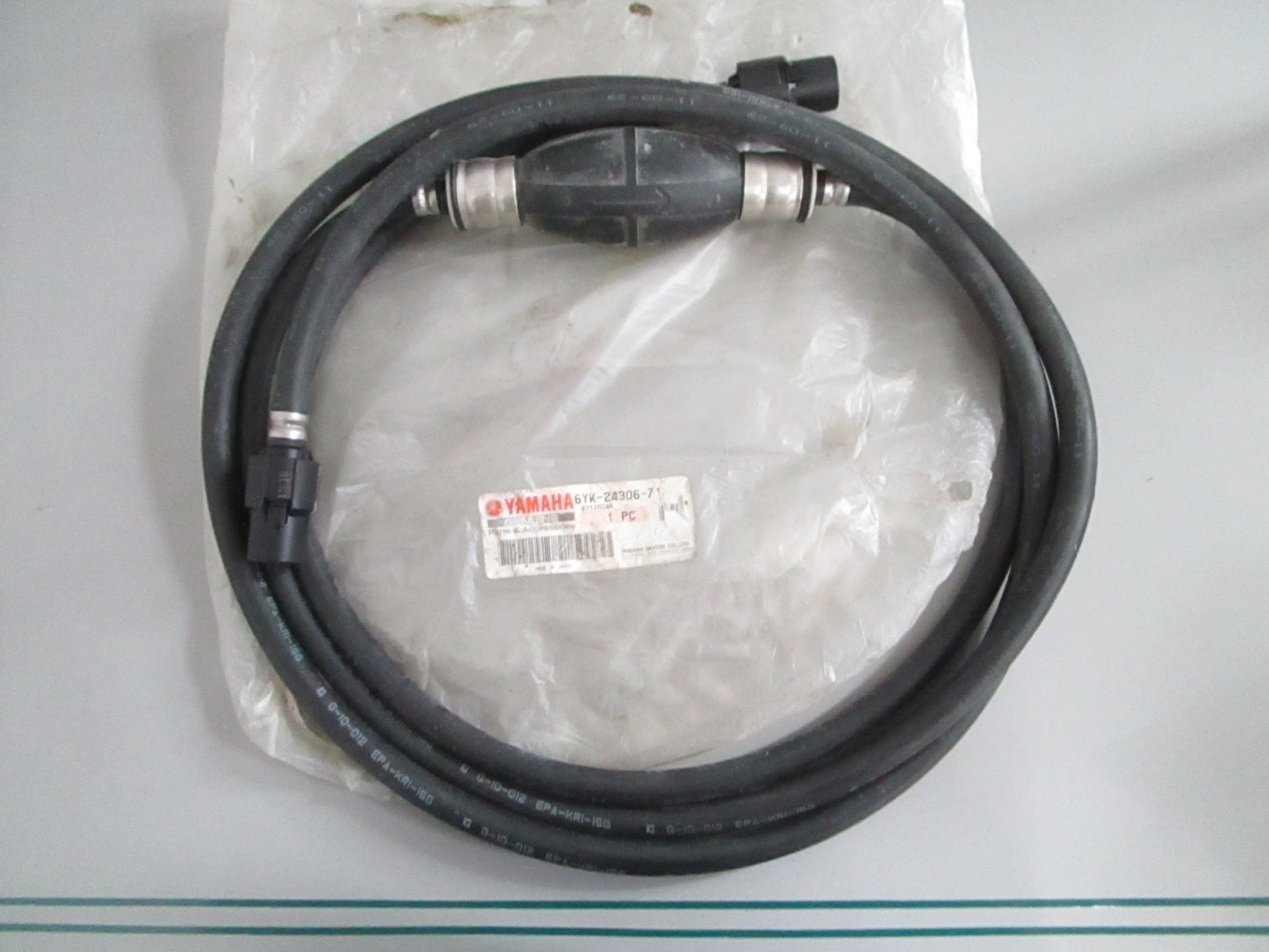 NEW OEM 6YK-24306-71-00 Yamaha Fuel Hose Assy 0820