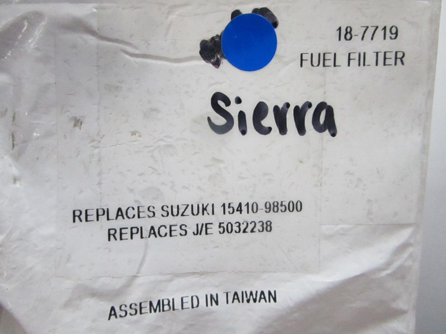 *NEW* 0810 Sierra Fuel Filter 18-7719 Replaces: Suzuki 15410-98500
