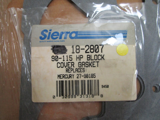*NEW* 0810 Sierra 90-115 HP Block Cover Gasket 18-2807 Replaces: 27-98185