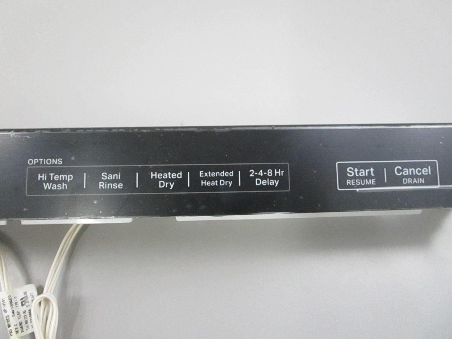 NEW OEM W11622500 Whirlpool Console 0810
