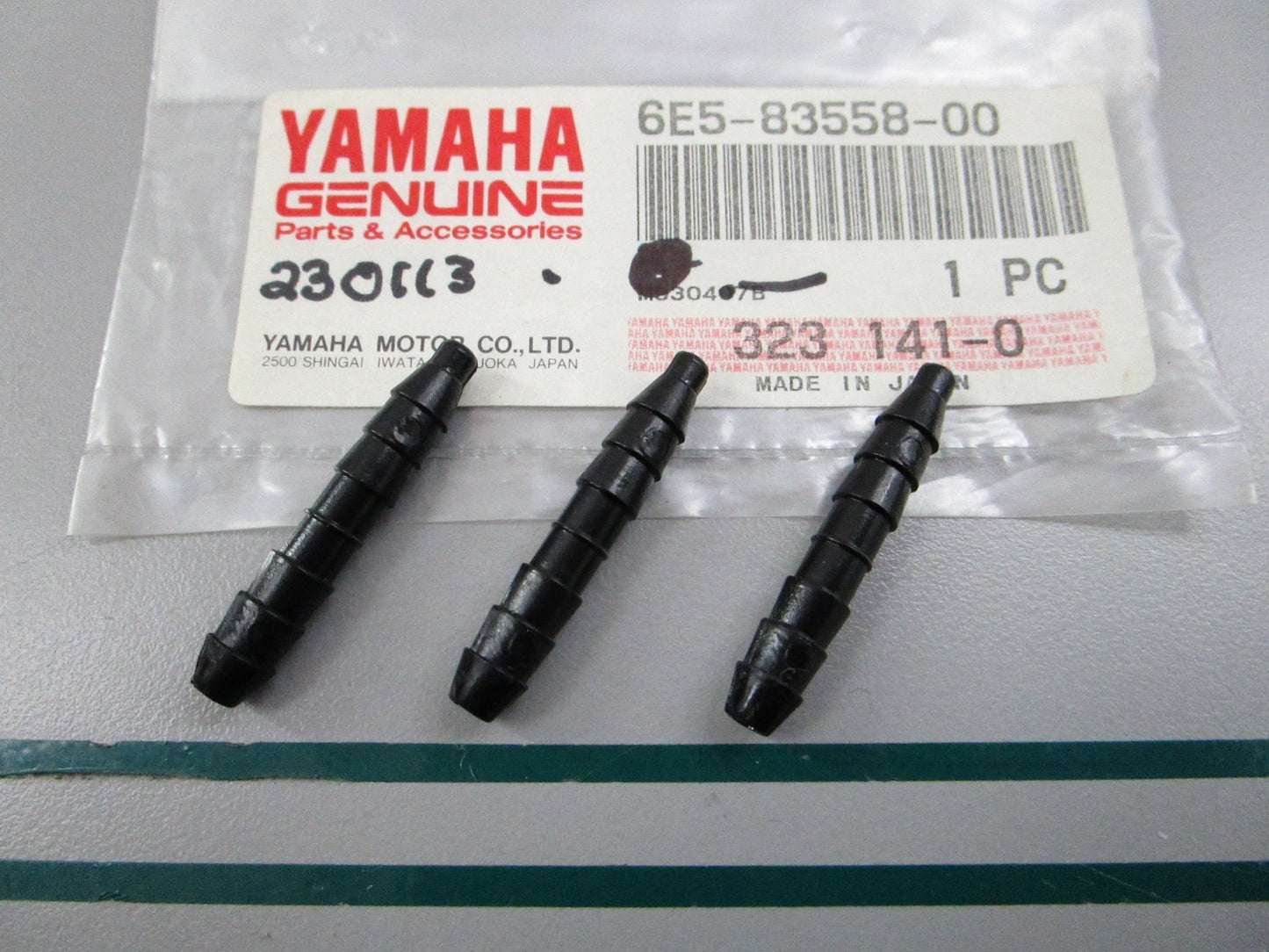 NEW OEM (LOT OF 3) 6E5-83558-00-00 Yamaha Nipple End 0810