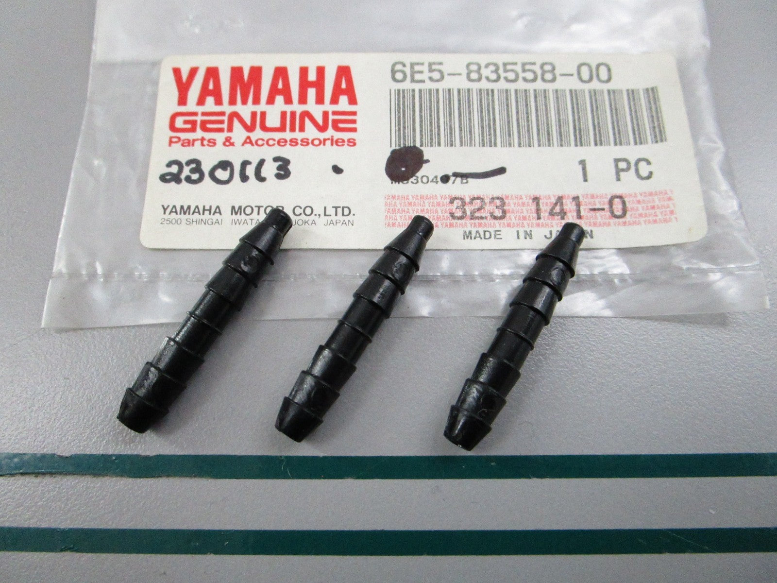 NEW OEM (LOT OF 3) 6E5-83558-00-00 Yamaha Nipple End 0810