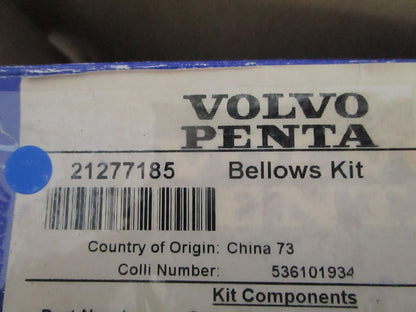 NEW OEM 21277185 Volvo Penta Bellows Kit 0820