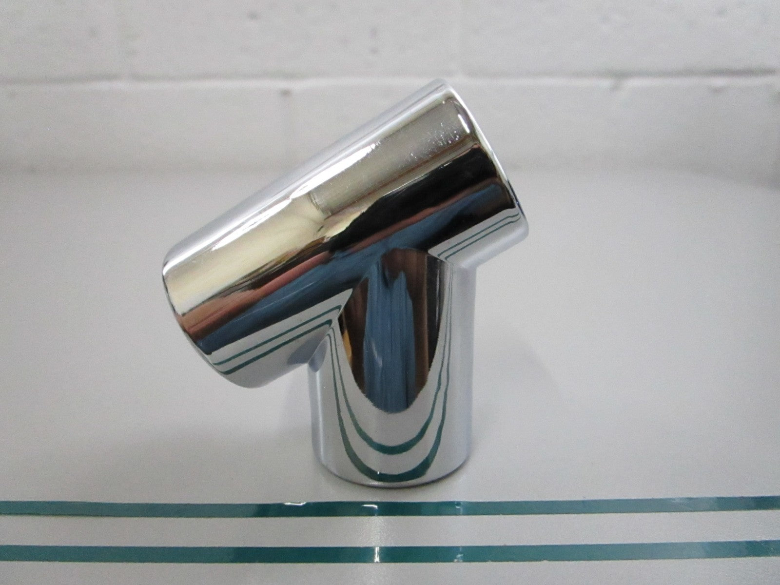 Sea-Dog NEW Chrome 60 Degree Rail Tee Right Hand 7/8" Zinc 296260-1 Marine 0810