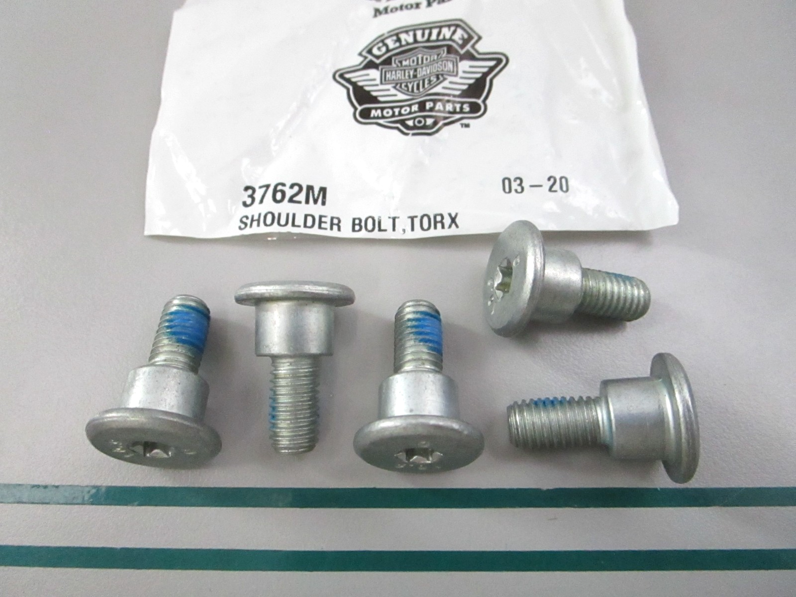 NEW OEM (LOT OF 5) 3762M Harley Davidson Shoulder Bolt 0810