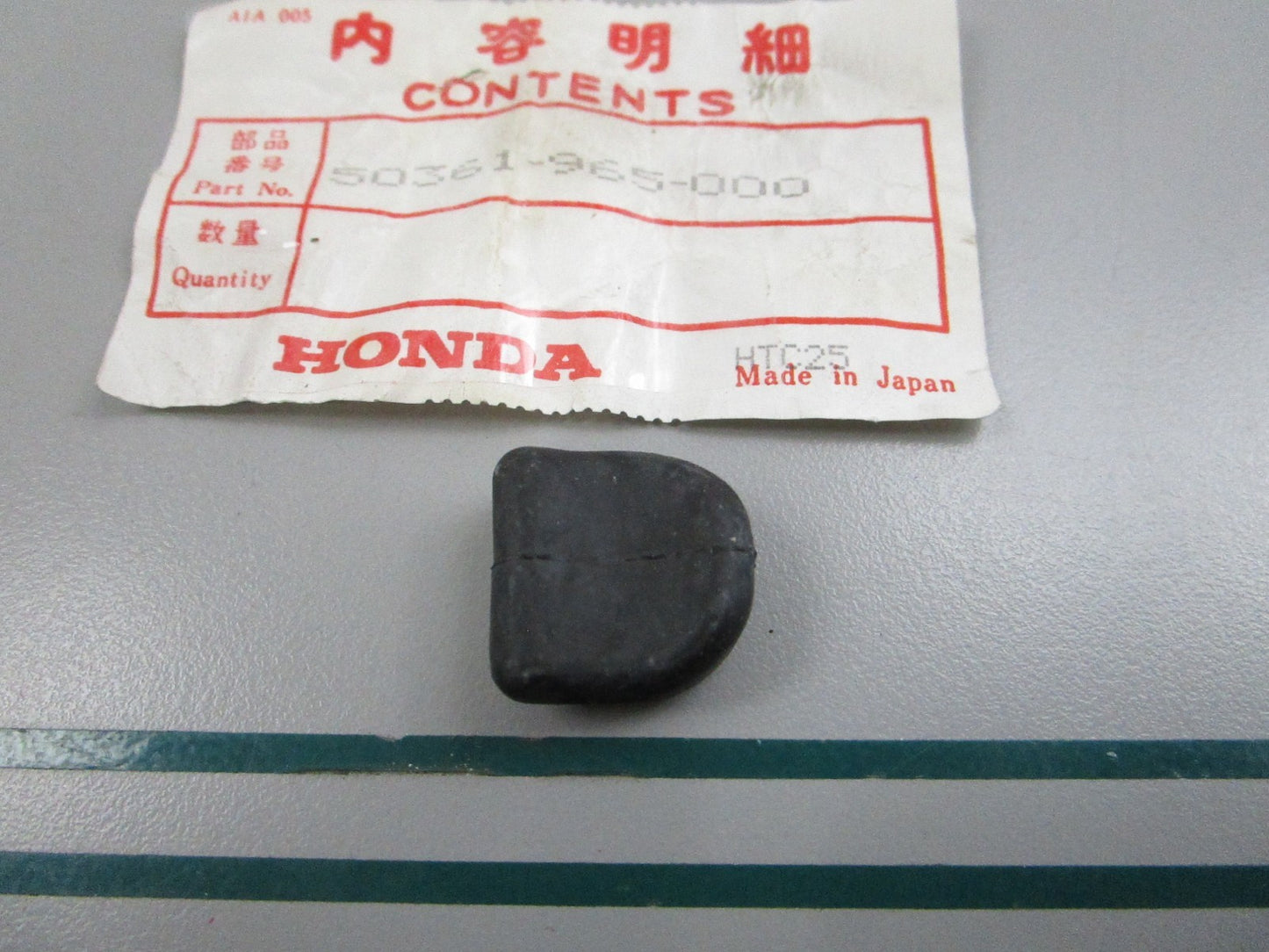 NEW OEM 50361-965-000 Honda Rubber 0810