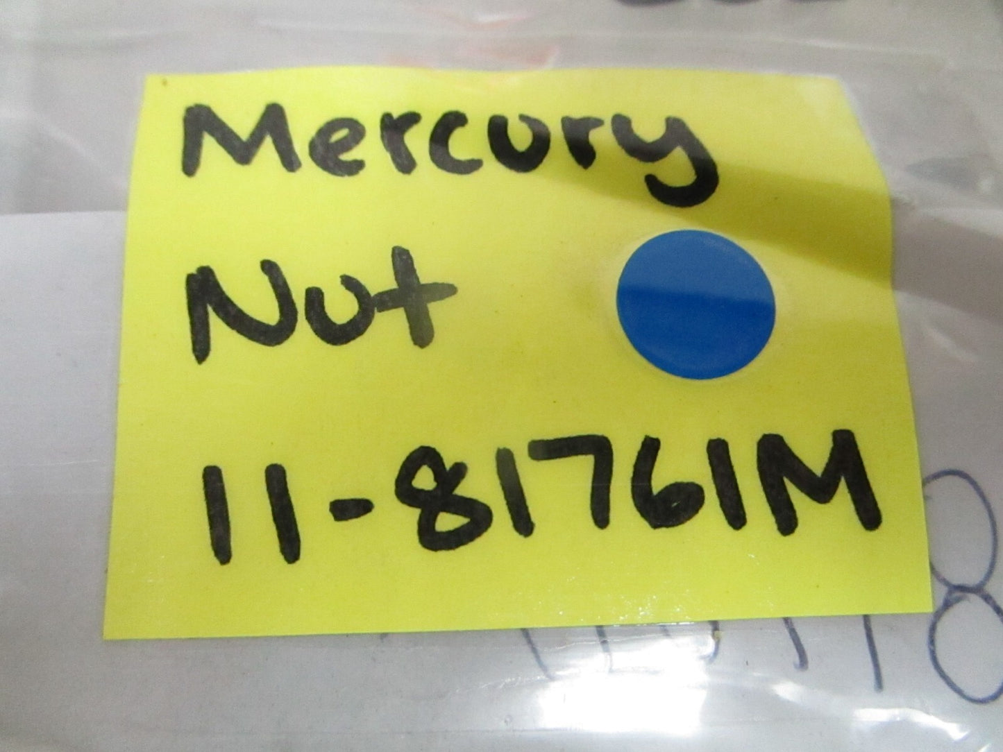 *NEW OEM* (LOT OF 2) 0810 Mercury Quicksilver Nut 11-81761M