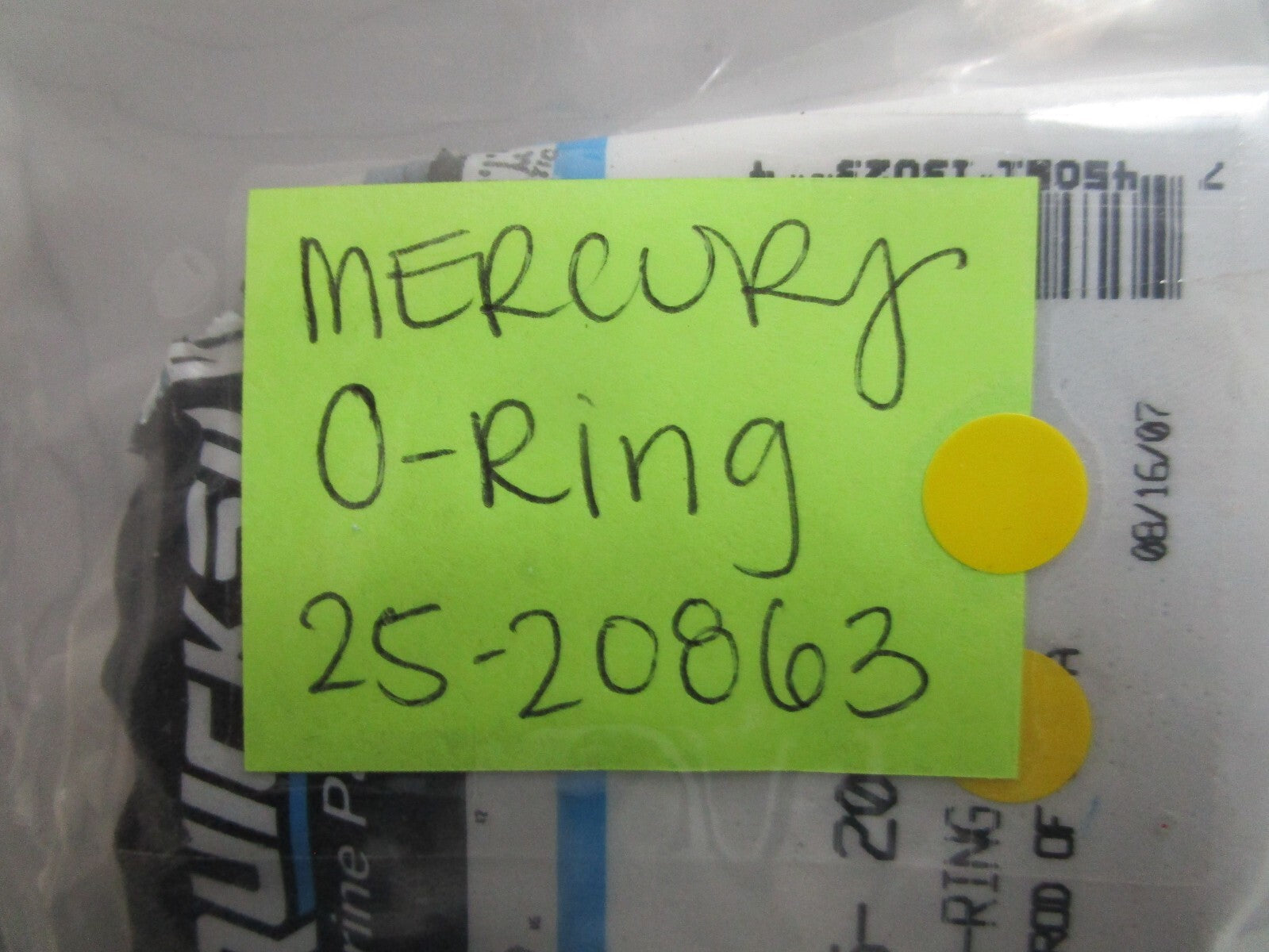 *NEW OEM* (LOT OF 3) 0770 Mercury Quicksilver O-Ring 25-20863