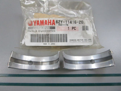 NEW OEM (LOT OF 2) 62Y-11416-20-00 Yamaha Crankshaft Bearing 0810