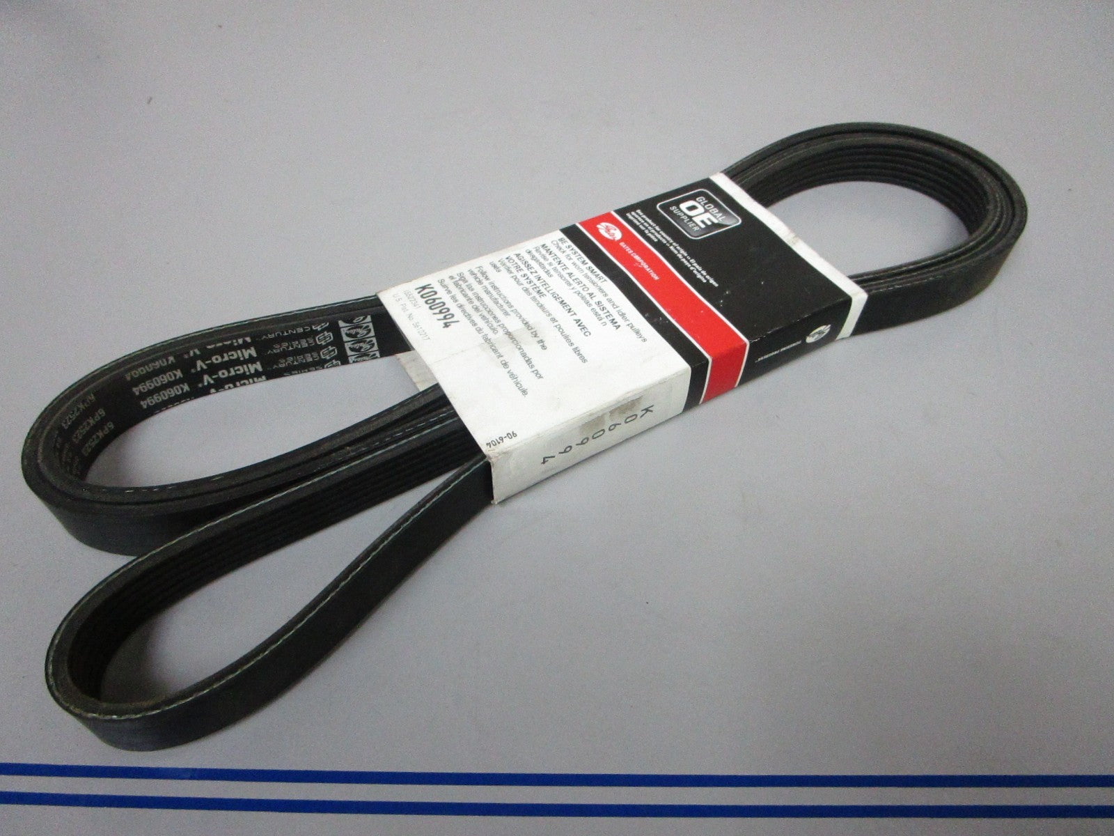 NEW K060994 Gates Micro-V 13/16" x 99 ⅞" Serpentine Belt 0720