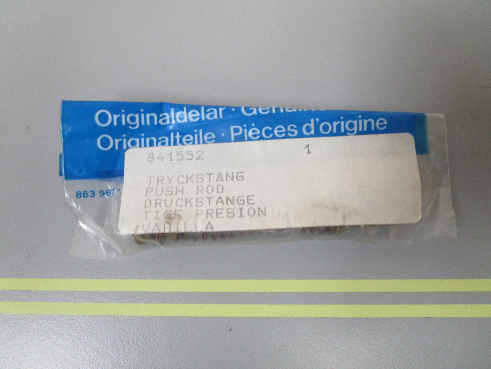 *NEW OEM* 0810 Volvo Penta Push Rod 841552