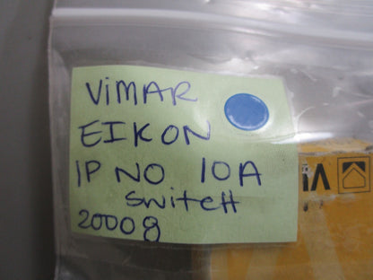 *NEW OEM* 0810 Vimar EIKON 1P NO 10A Switch 20008