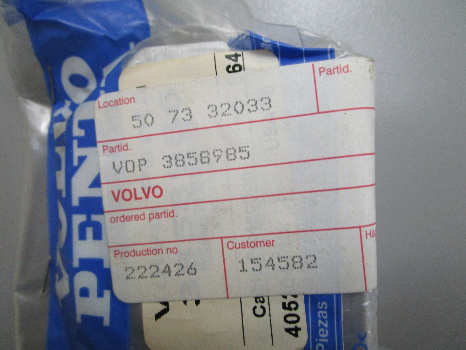 *NEW OEM* 0720 Volvo Penta Cooling Plate 3858985