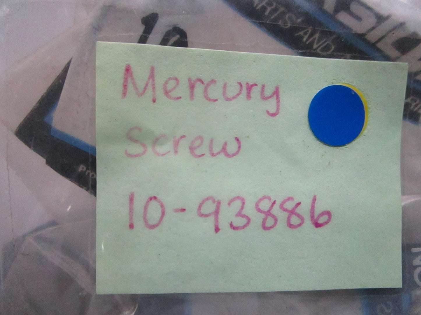 *NEW OEM* (LOT OF 2) 0810 Mercury Quicksilver Screw 10-93886