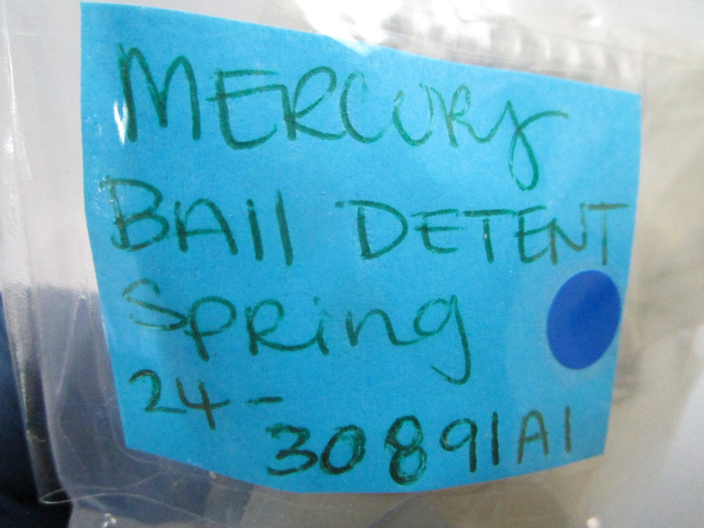 *NEW OEM* 0810 Mercury Quicksilver Ball Detent Spring 24-30891A1