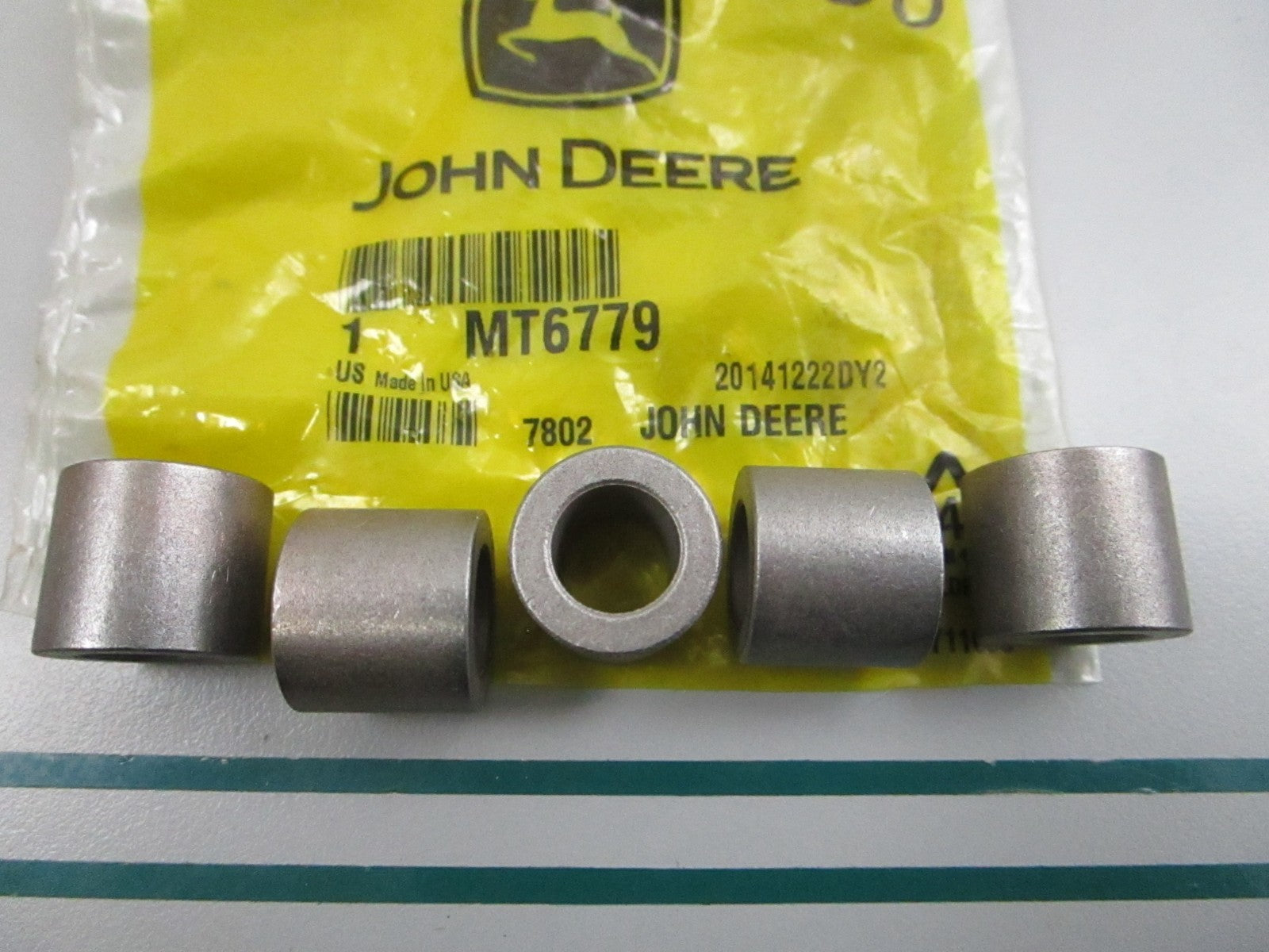 NEW OEM (LOT OF 5) MT6779 John Deere Bushing 0810