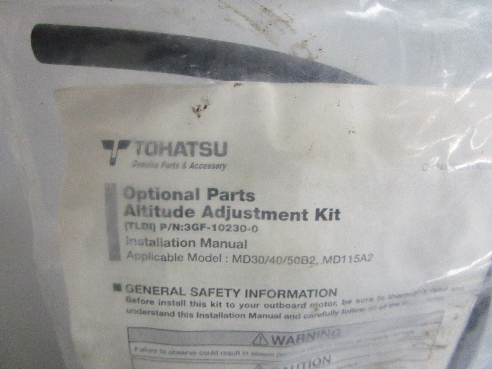 *NEW OEM* 0820 Tohatsu Altitude Adjustment Kit 3GF-10230-0