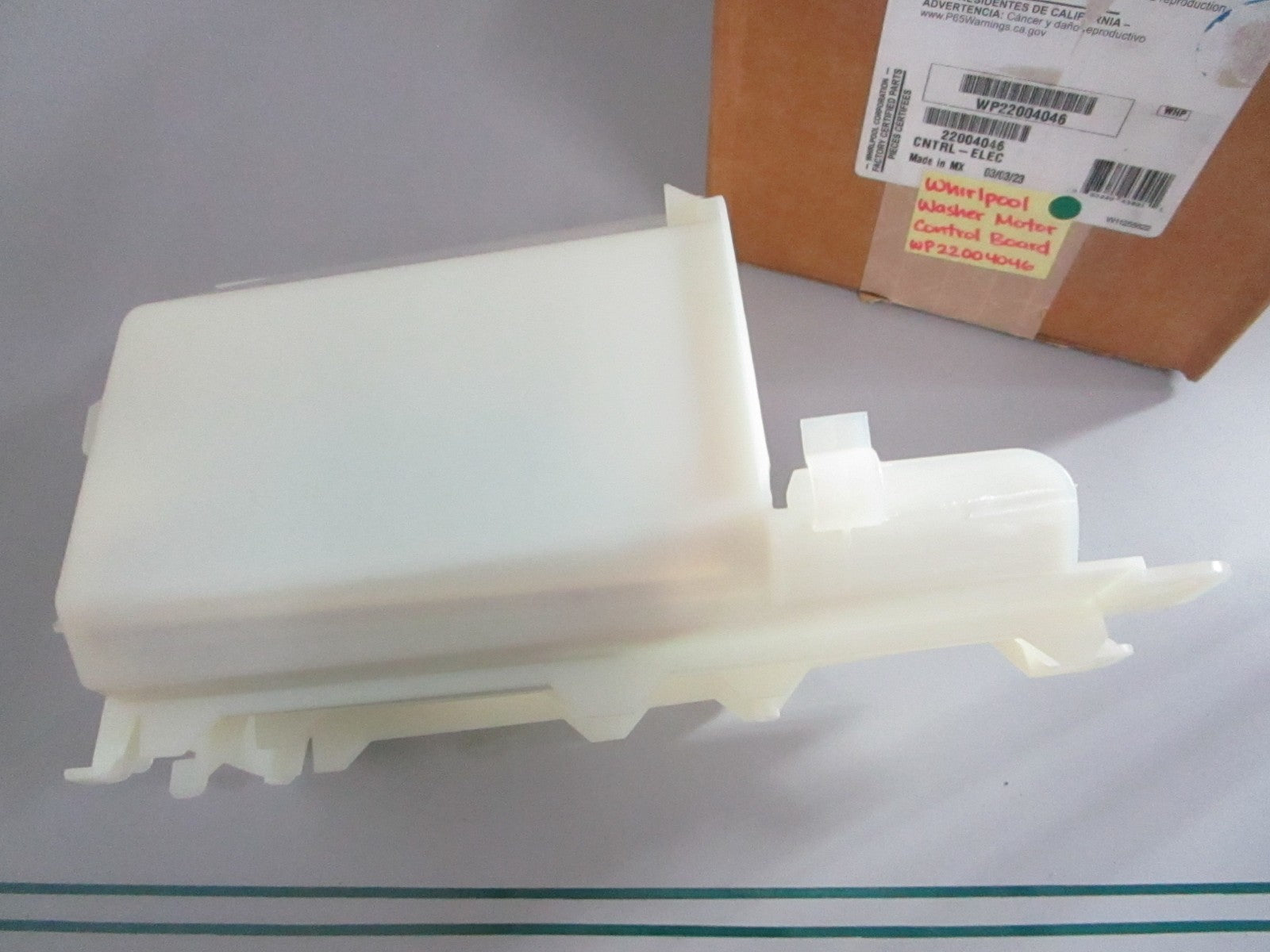 NEW OEM WP22004046 Whirlpool Washer Motor Control Board 0820