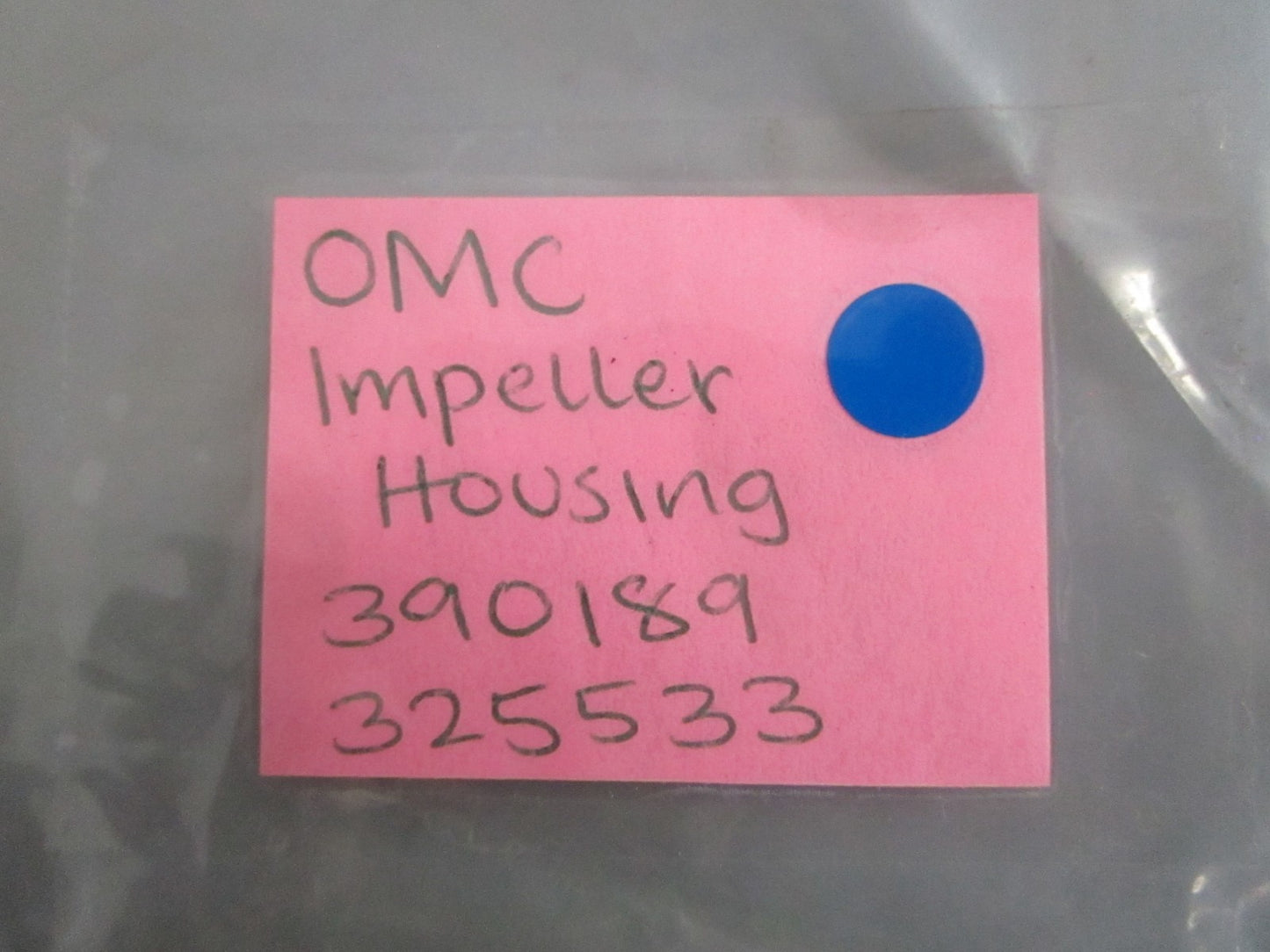 NEW OEM 390189 0390189 325533 OMC Johnson Evinrude Impeller Housing 0820