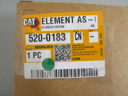 CAT NEW OEM Hydraulic Filter Element 520-0183 Mini Excavator NOS Genuine 0820