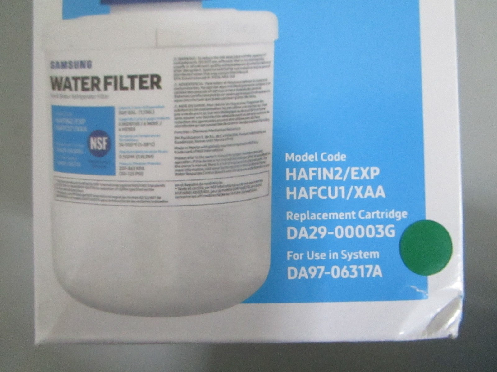 Samsung NEW OEM DA29-00003G HAF-CU1 Refrigerator Water Filter Lot of 3 0820