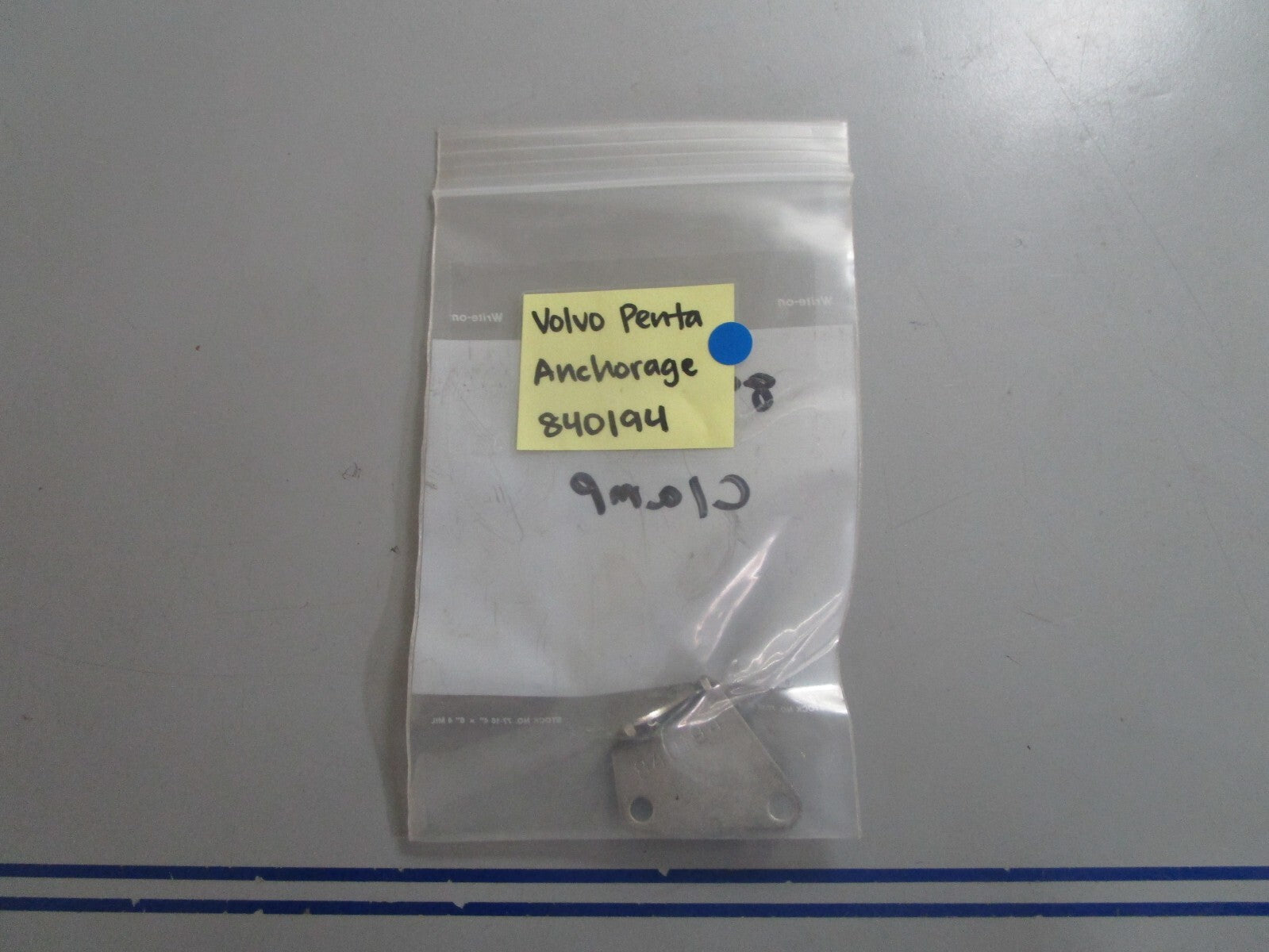 *NEW OEM* 0810 Volvo Penta Anchorage 840194