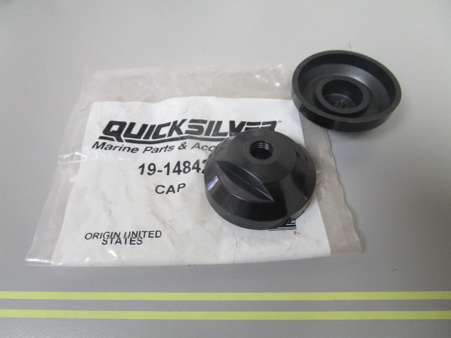 *NEW OEM* (LOT OF 2) 0810 Mercury Quicksilver Cap 19-14842