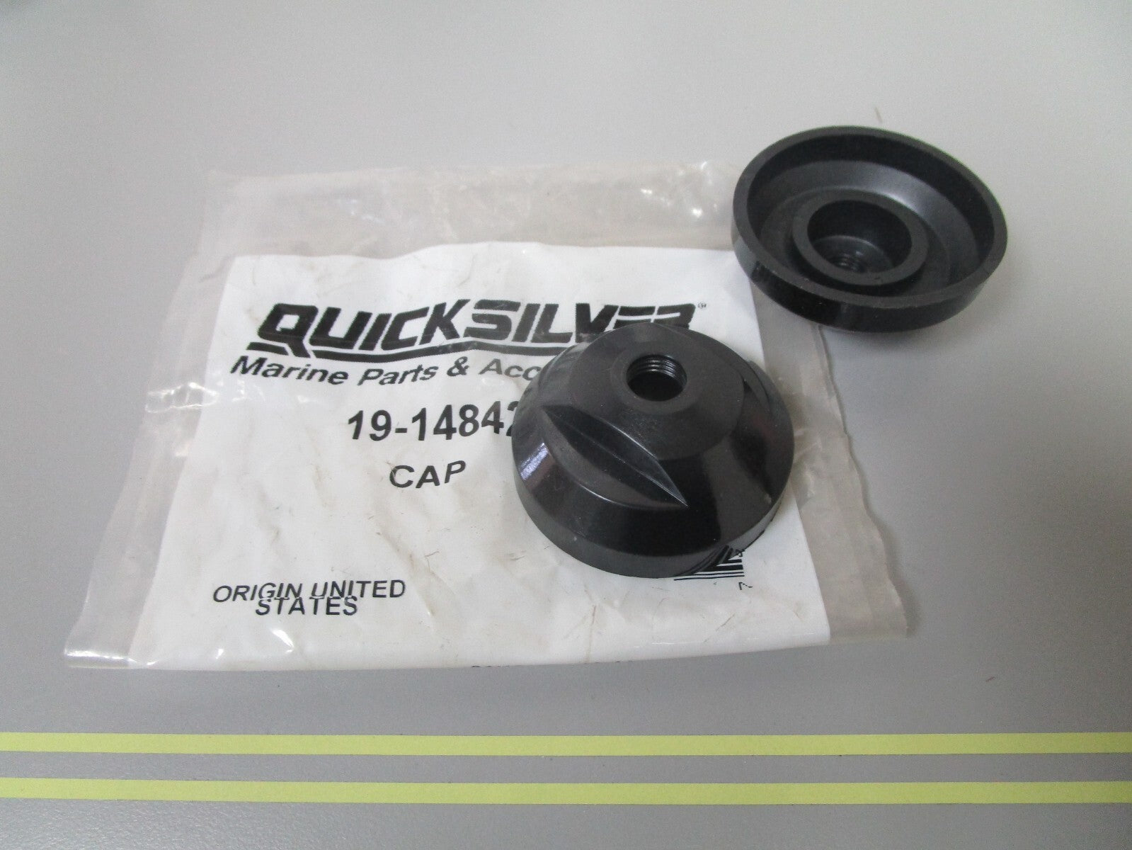 *NEW OEM* (LOT OF 2) 0810 Mercury Quicksilver Cap 19-14842