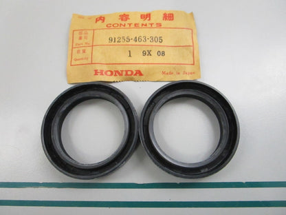 NEW OEM (LOT OF 2) 91255-463-305 Honda Oil Seal 0810