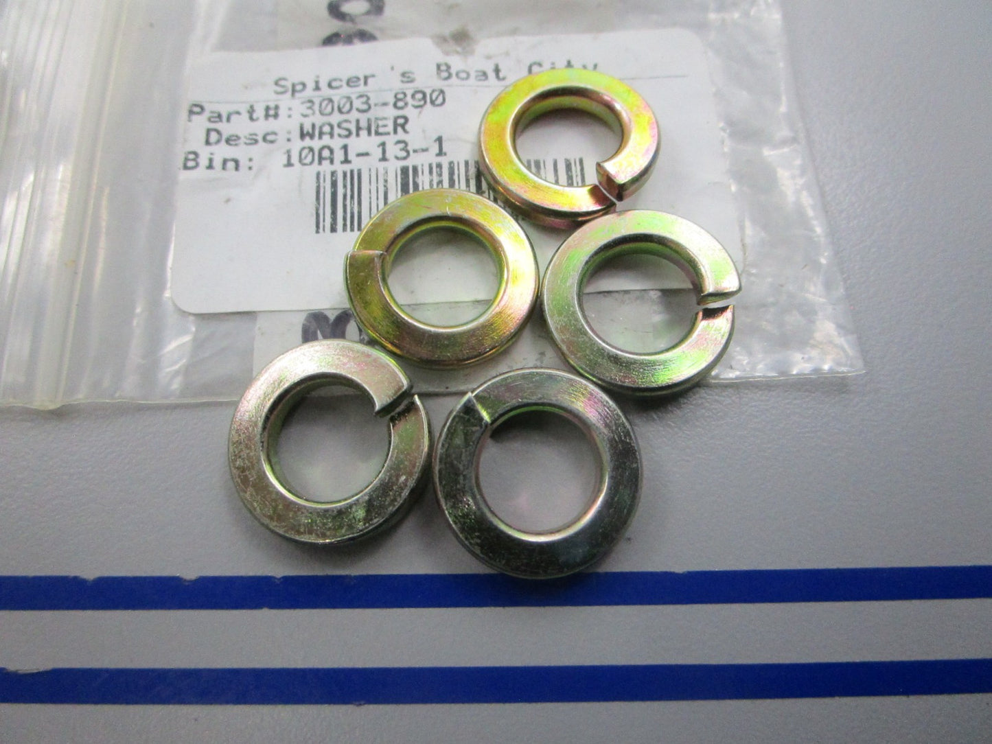 NEW OEM (LOT OF 5) 3003-890 Arctic Cat Lock Washer 0810