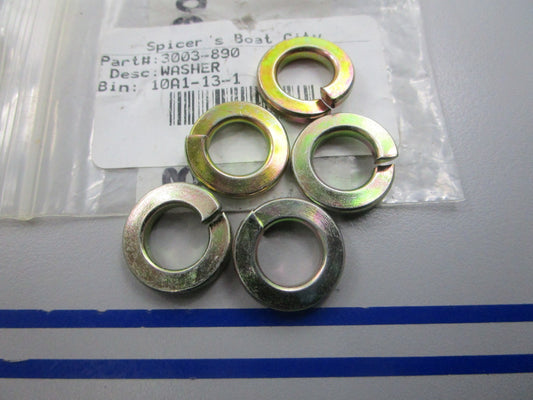 NEW OEM (LOT OF 5) 3003-890 Arctic Cat Lock Washer 0810