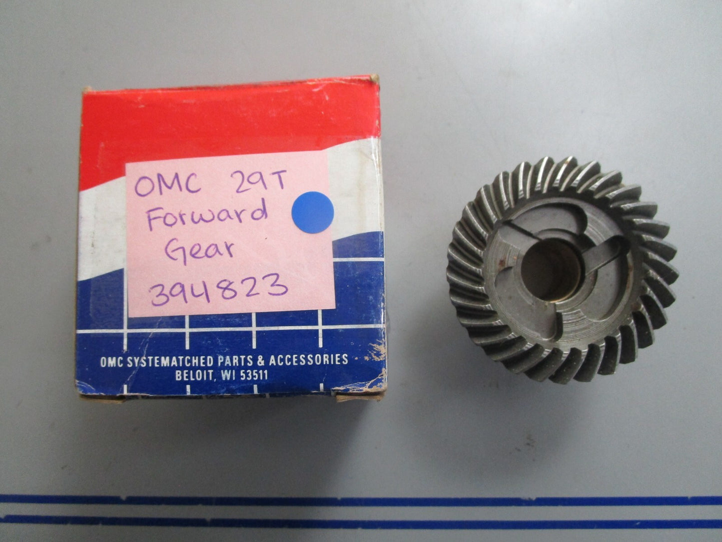 *NEW OEM* 0820 OMC Johnson Evinrude 29T Forward Gear 394823 0394823