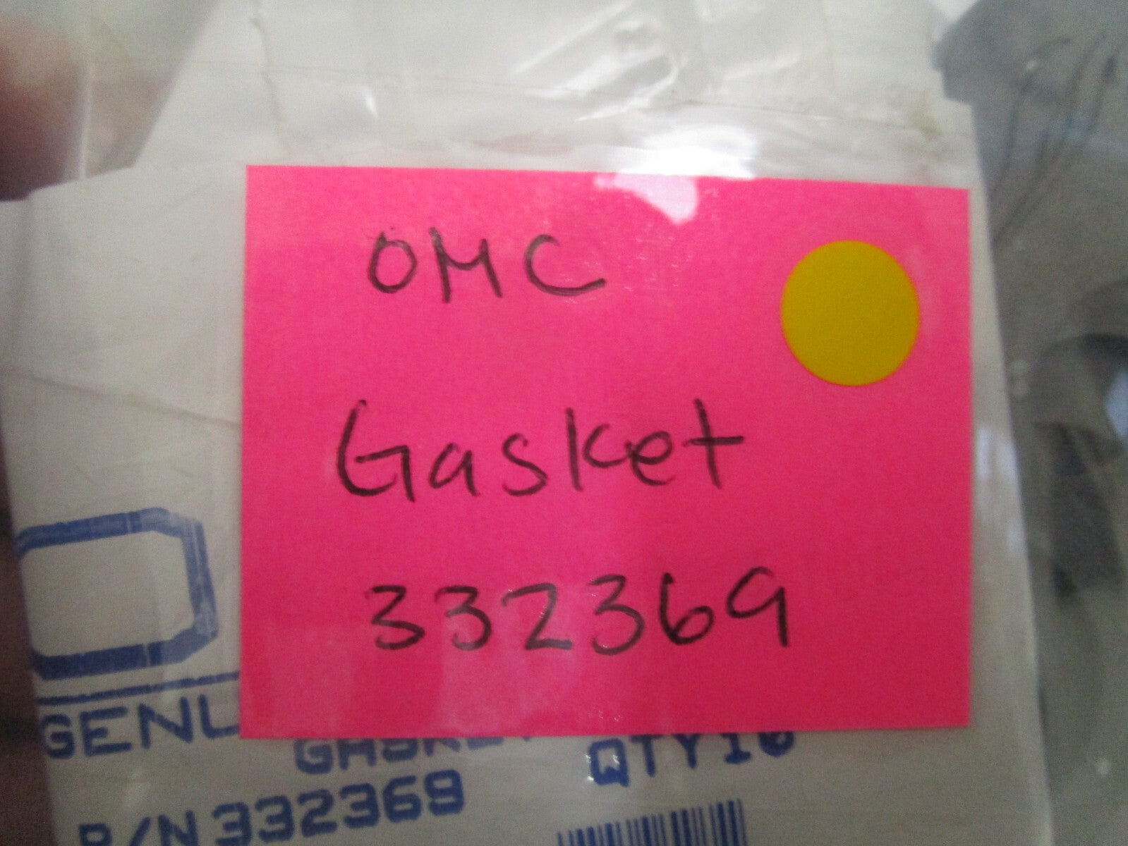 *NEW OEM* (LOT OF 2) 0810 OMC Johnson Evinrude Gasket 332369 0332369