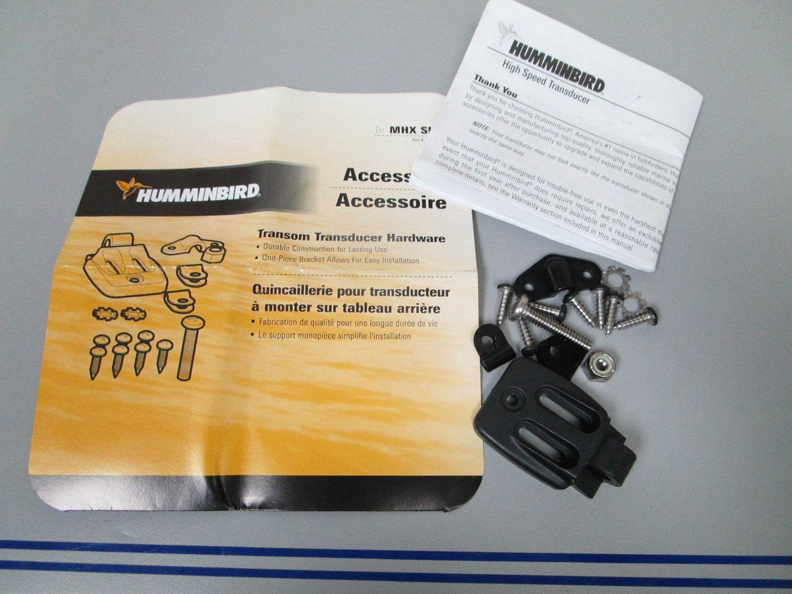 NEW OEM 740012-1 Humminbird Transom Transducer Hardware MHX SHS 0720