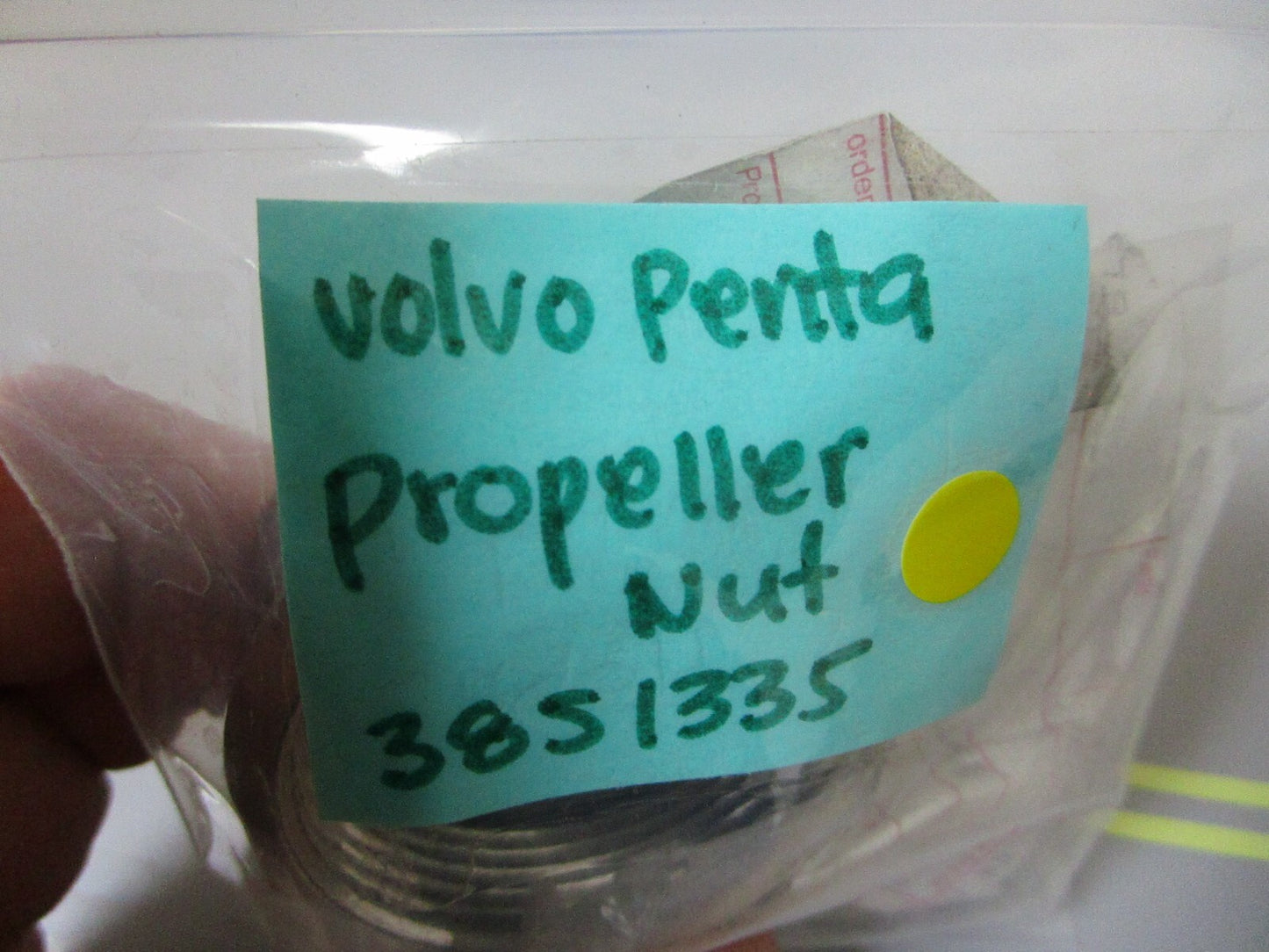 *NEW OEM* 0750 Volvo Penta PROPELLER NUT 3851335
