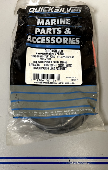 *NEW OEM* 0670 Mercury Quicksilver Power Pack & Lead Assembly 878888