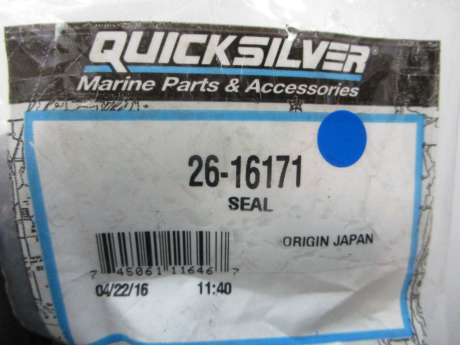 *NEW OEM* 0810 Mercury Quicksilver Seal 26-16171