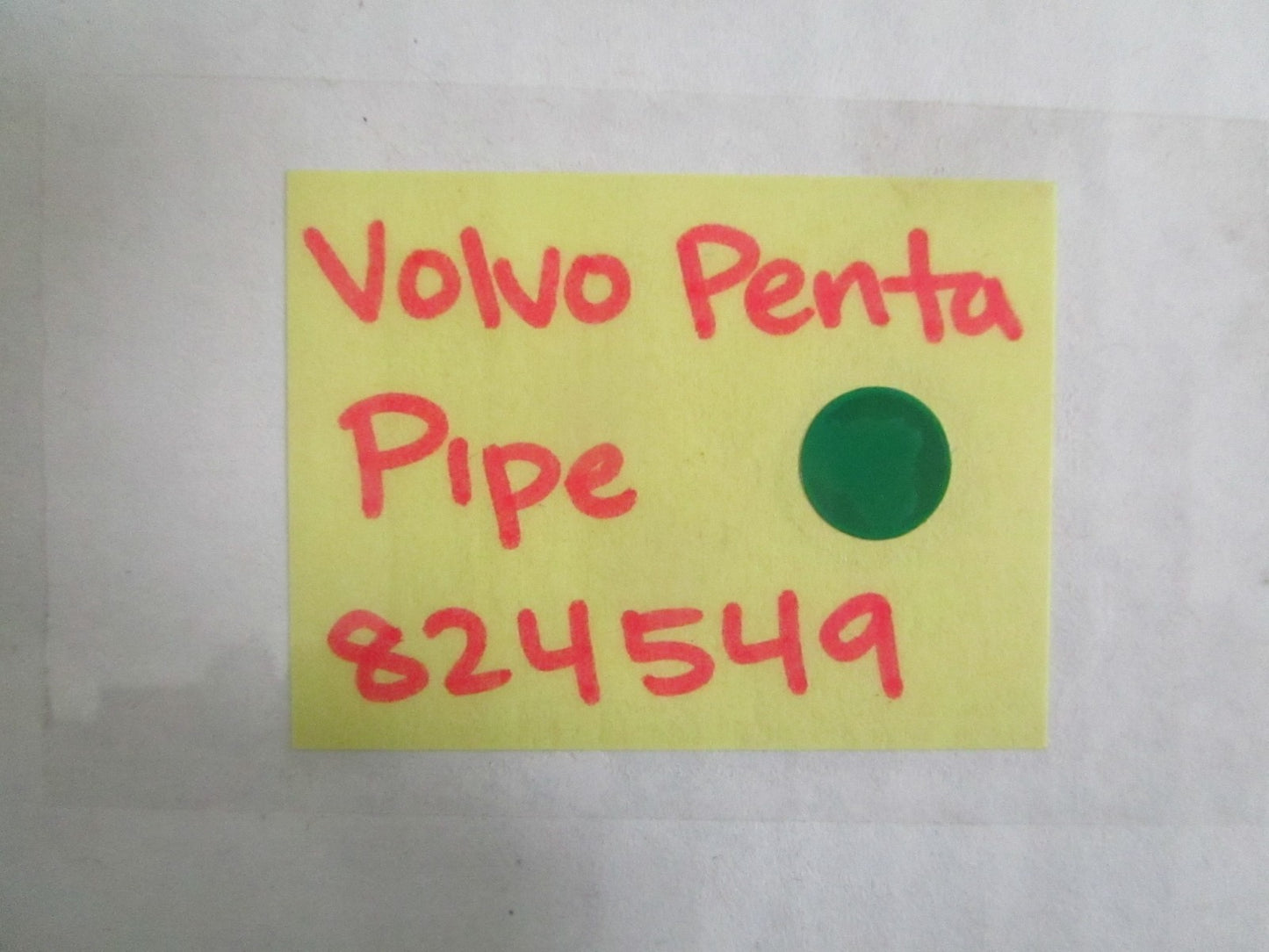 NEW OEM 824549 Volvo Penta Pipe 0820